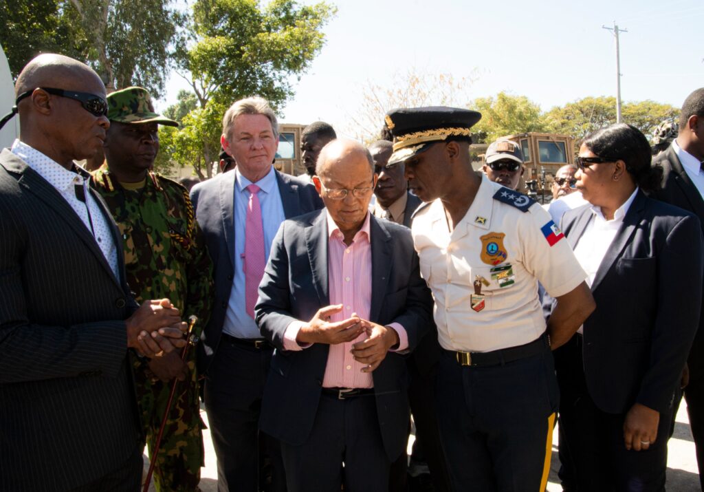 Reception of Donated Materials by Haitian Authorities